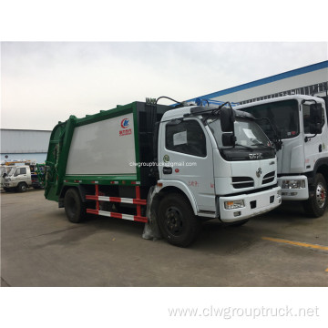 5 cubic compressed garbage collector truck